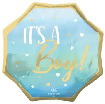 It's a Boy octagon
