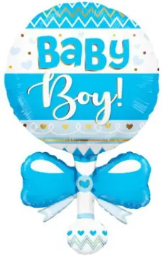 Baby Boy rattle