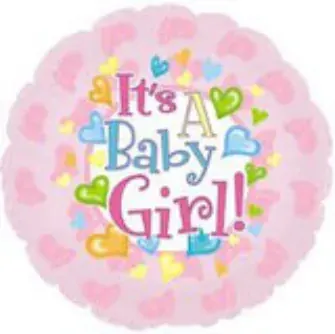 It's a Baby Girl confetti