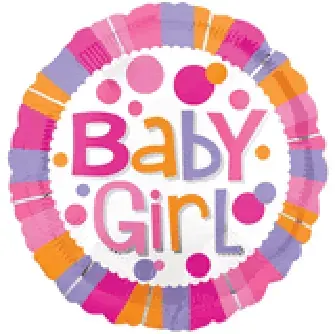 Baby Girl dots