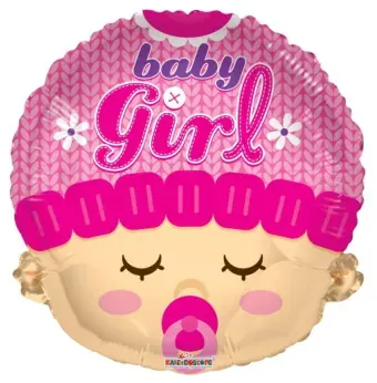 Baby Girl face with hat