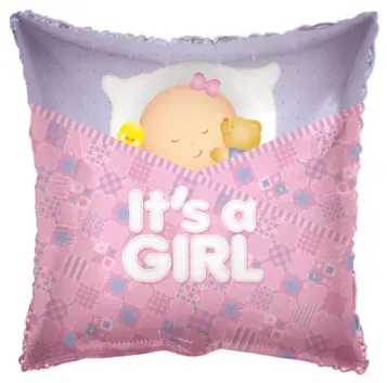 It's a Girl baby in blanket