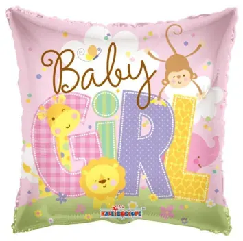 Baby Girl animal letters