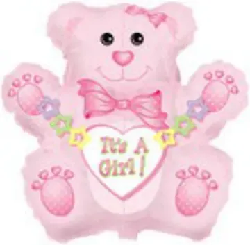 It's a Girl teddy bear