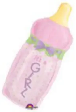 Baby bottle (pink)