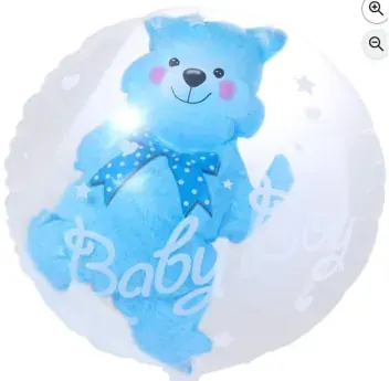 Baby bear bubble balloon