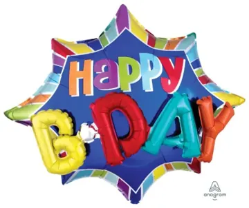 Happy B-Day burst