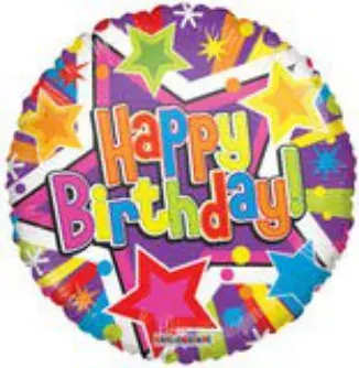 Happy Birthday stars