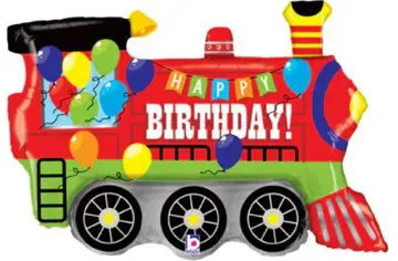 Happy Birthday train