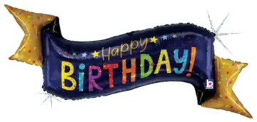 Happy Birthday banner