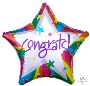 Congrats star (rainbow)