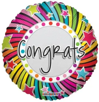Congrats burst ring