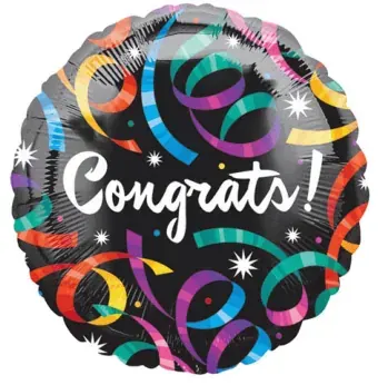 Congrats! streamers
