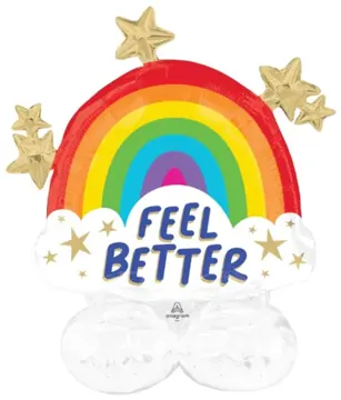 Feel Better rainbow (air filled)