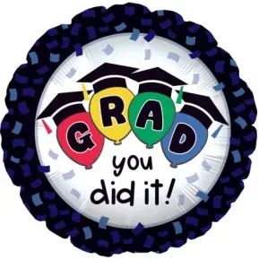 GRAD You Did It! caps