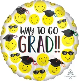 Way to Go GRAD!! smileys