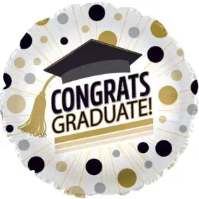CONGRATS GRADUATE! dots