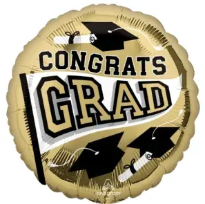 CONGRATS GRAD (gold)