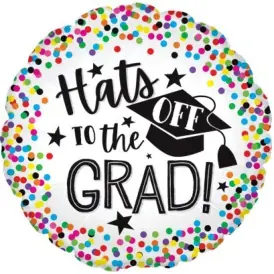 Hats Off to the GRAD! confetti