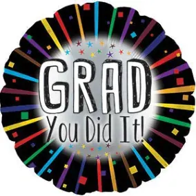 GRAD You Did It! (black)