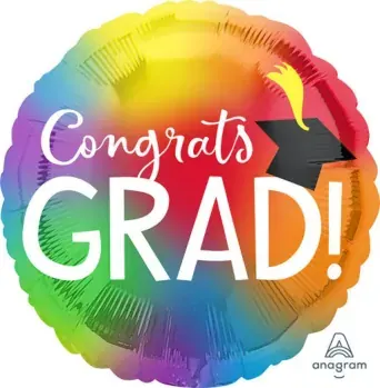 Congrats GRAD! rainbow
