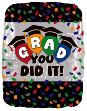 GRAD You Did It! confetti