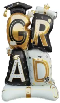 Graduation balloons