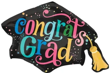 Congrats Grad cap (script)