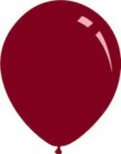9” latex – Burgundy