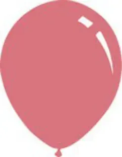 9” latex – Rose