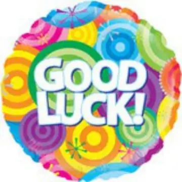 GOOD LUCK! swirls