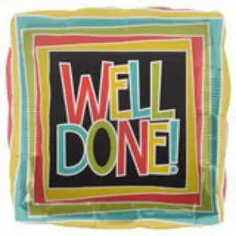 WELL DONE! (square)