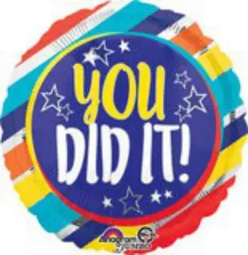You Did It!