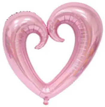Open heart (pink)