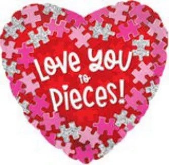 Love You to Pieces! heart