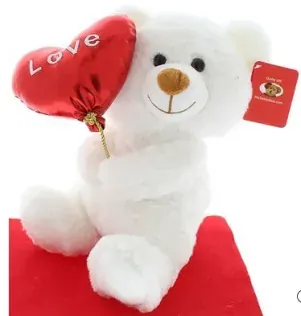 White bear with Love heart