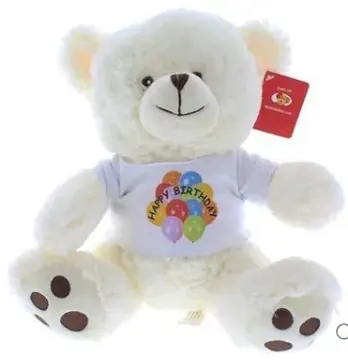 White bear with balloon shirt