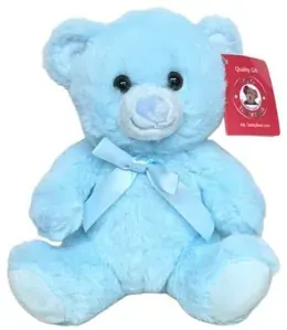 Blue teddy bear