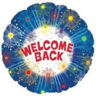 WELCOME BACK fireworks