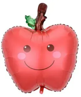 Apple with smile